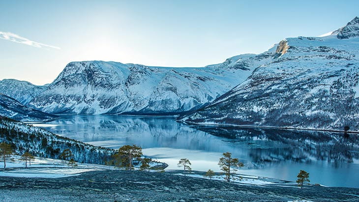 Narvik’s mountain scenery